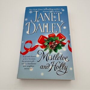 4 books for $16 - MISTLETOE AND HOLLY by Janet Dailey